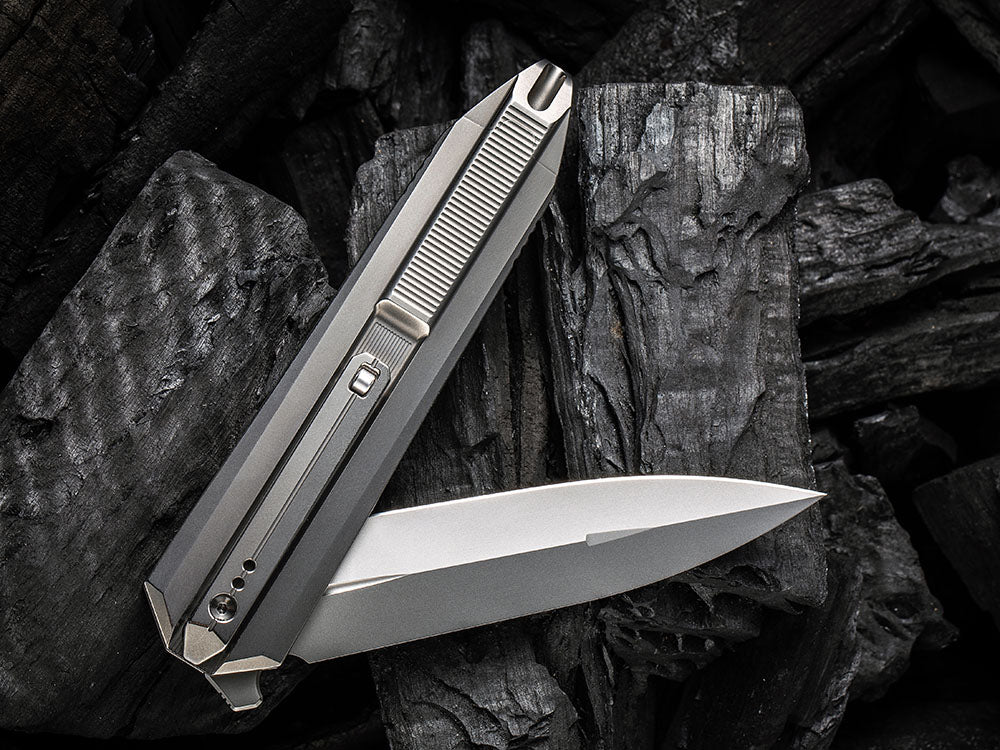 # ** HERE NOW ** WE Knife - WE22032 DIATOMIC - 20CV Blade - Titanium Handle - LIMITED EDITION
