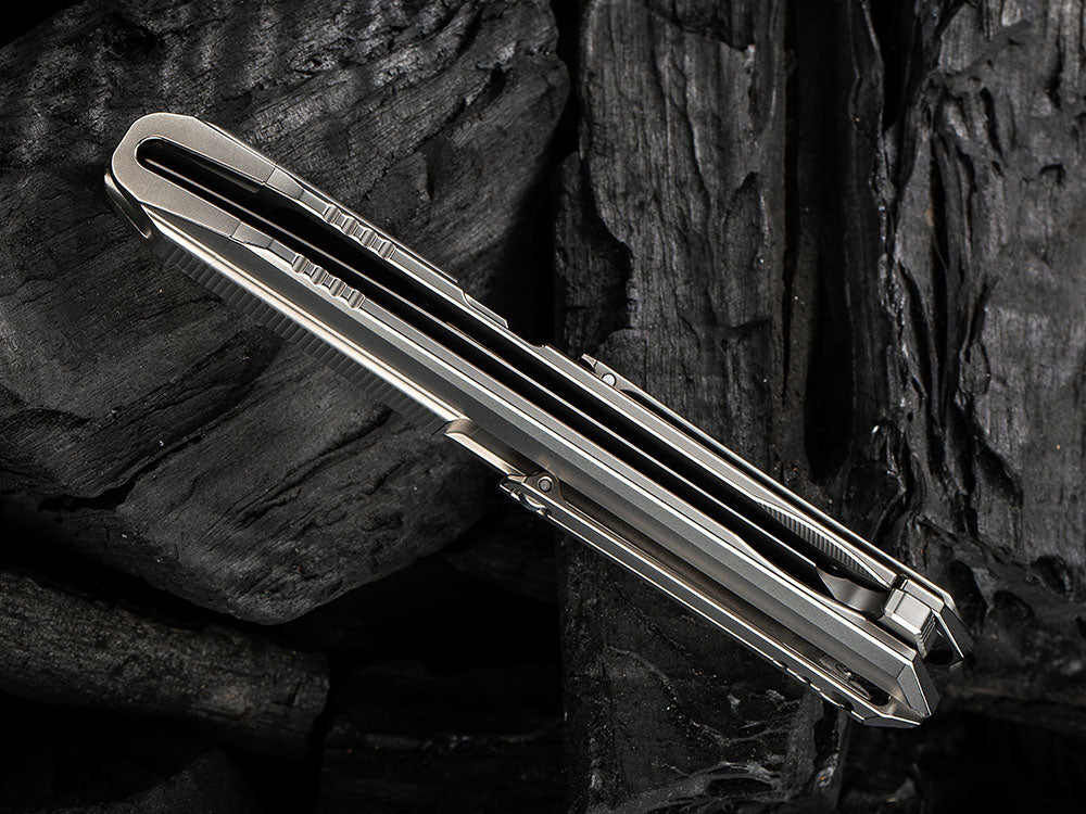 # ** HERE NOW ** WE Knife - WE22032 DIATOMIC - 20CV Blade - Titanium Handle - LIMITED EDITION