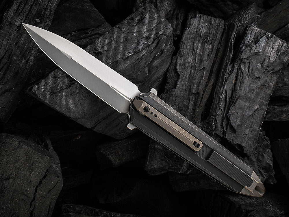 # ** HERE NOW ** WE Knife - WE22032 DIATOMIC - 20CV Blade - Titanium Handle - LIMITED EDITION