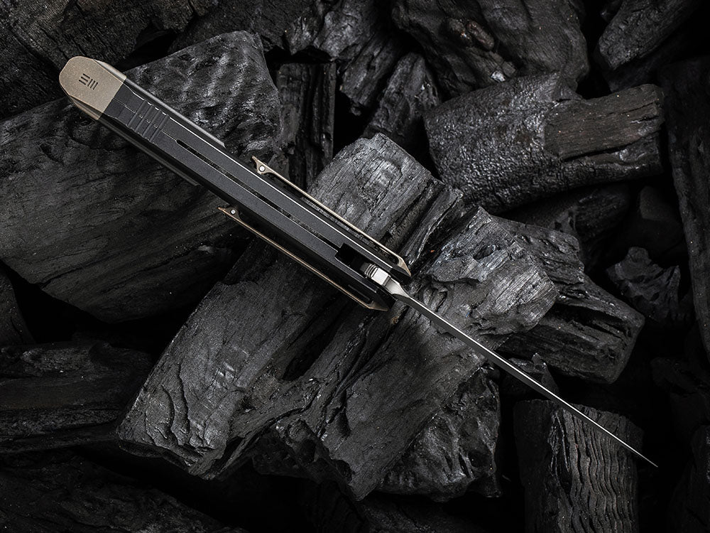 # ** HERE NOW ** WE Knife - WE22032 DIATOMIC - 20CV Blade - Titanium Handle - LIMITED EDITION