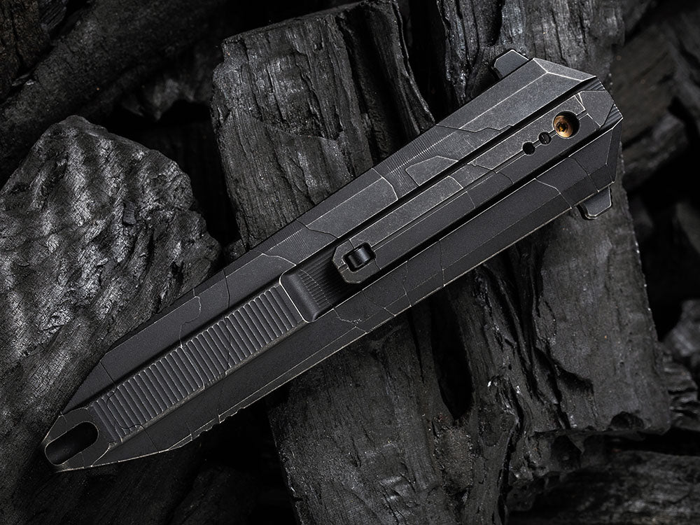 # ** HERE NOW ** WE Knife - WE22032 DIATOMIC - 20CV Blade - Titanium Handle - LIMITED EDITION