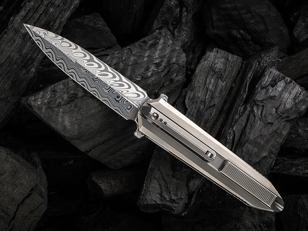 # ** HERE NOW ** WE Knife - WE22032 DIATOMIC - 20CV Blade - Titanium Handle - LIMITED EDITION