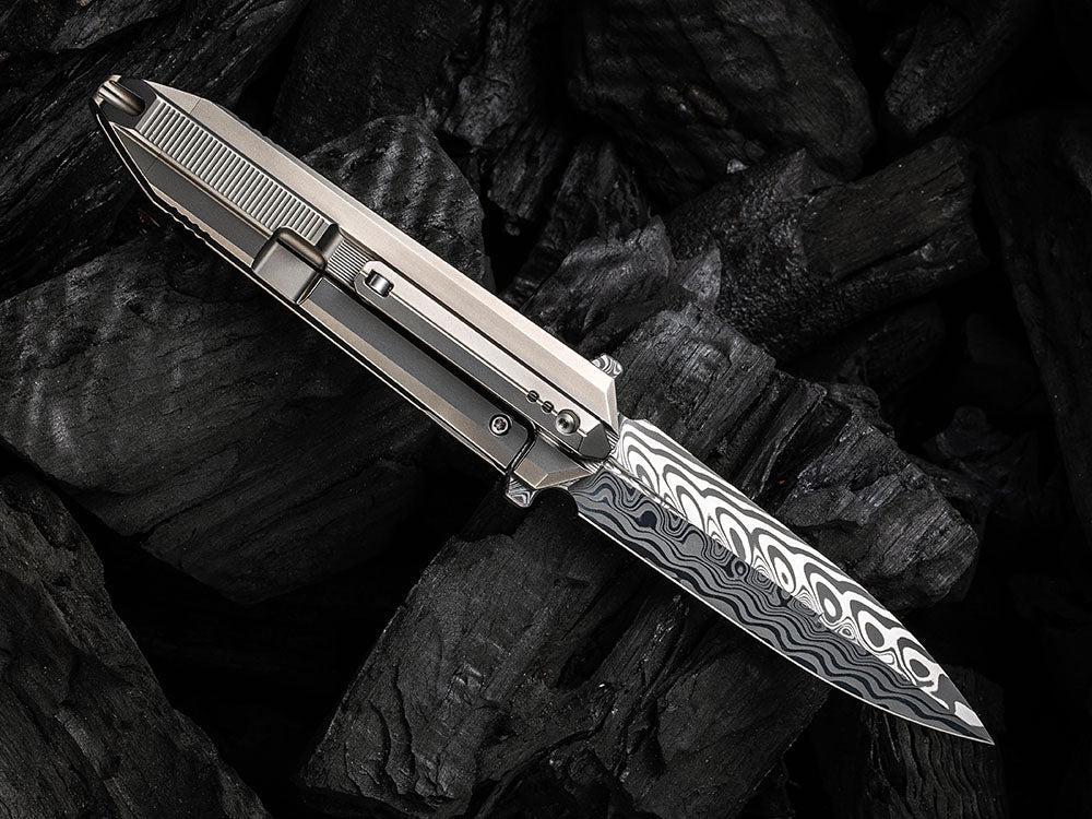 # ** HERE NOW ** WE Knife - WE22032 DIATOMIC - 20CV Blade - Titanium Handle - LIMITED EDITION