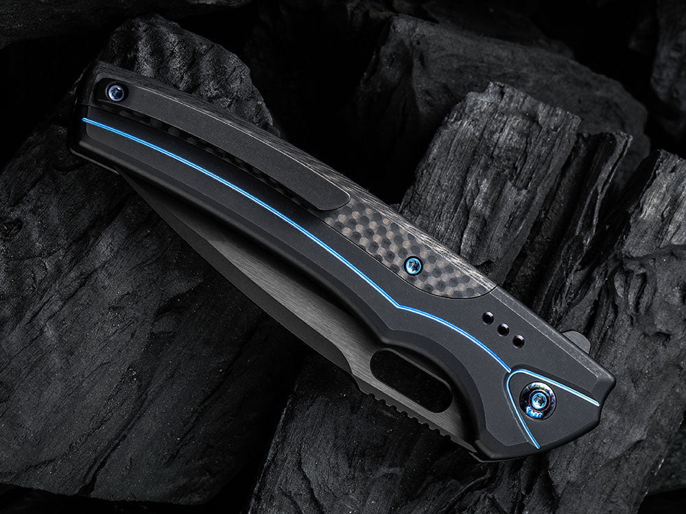 # ** HERE NOW ** WE Knife - WE22038 EXCITON - 20CV Blade - INTEGRAL BACKSPACER - True Talon