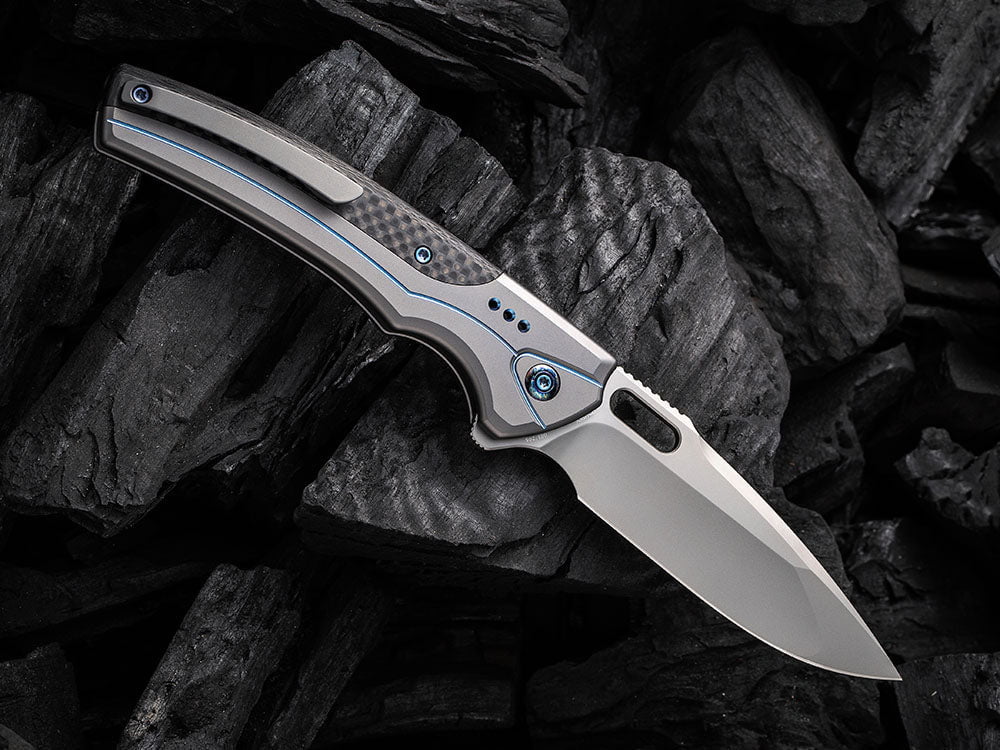 # ** HERE NOW ** WE Knife - WE22038 EXCITON - 20CV Blade - INTEGRAL BACKSPACER - True Talon