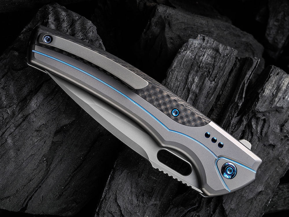 # ** HERE NOW ** WE Knife - WE22038 EXCITON - 20CV Blade - INTEGRAL BACKSPACER - True Talon