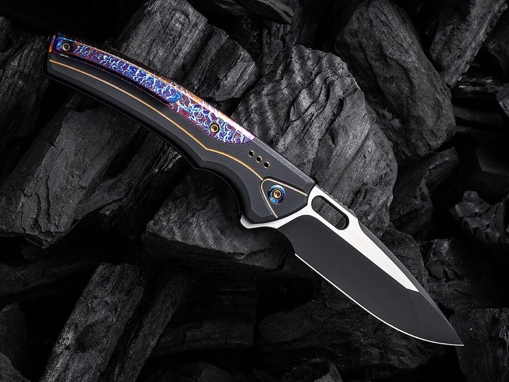 # ** HERE NOW ** WE Knife - WE22038 EXCITON - 20CV Blade - INTEGRAL BACKSPACER - True Talon