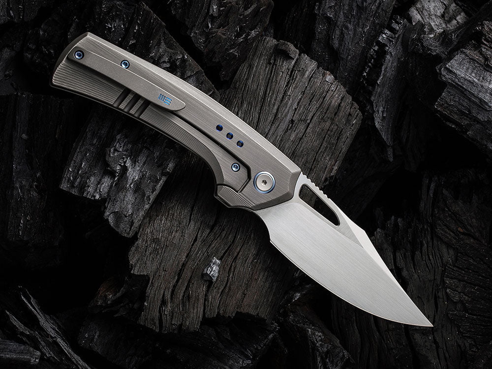 # ** HERE NOW ** WE Knife - WE22040 NEFARIS - 20CV Blade - Titanium Handle - True Talon
