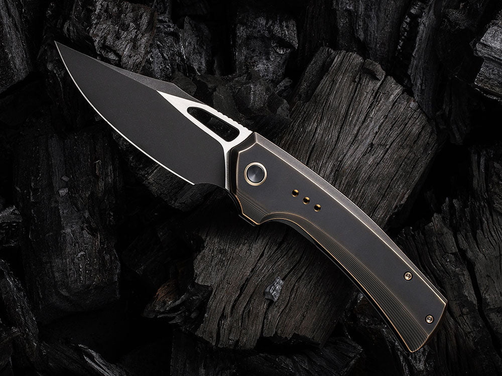 # ** HERE NOW ** WE Knife - WE22040 NEFARIS - 20CV Blade - Titanium Handle - True Talon