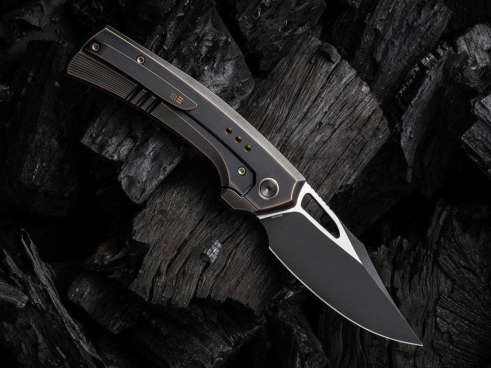 # ** HERE NOW ** WE Knife - WE22040 NEFARIS - 20CV Blade - Titanium Handle - True Talon
