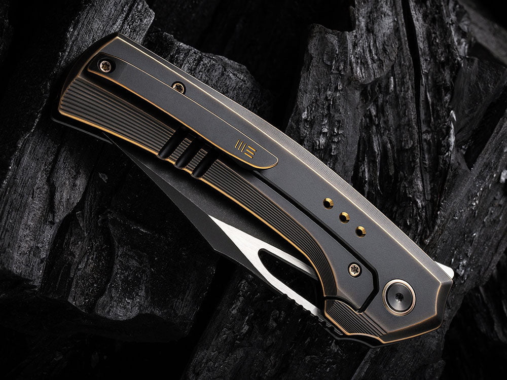 # ** HERE NOW ** WE Knife - WE22040 NEFARIS - 20CV Blade - Titanium Handle - True Talon