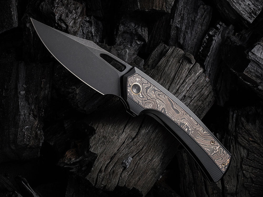 # ** HERE NOW ** WE Knife - WE22040 NEFARIS - 20CV Blade - Titanium Handle - True Talon