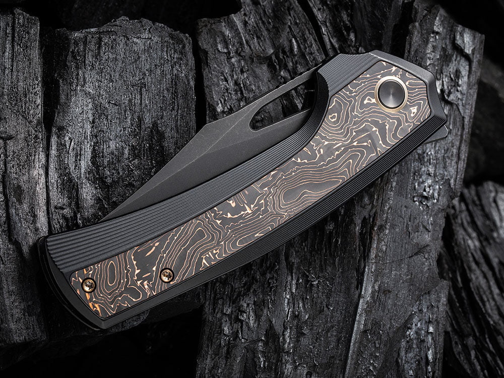 # ** HERE NOW ** WE Knife - WE22040 NEFARIS - 20CV Blade - Titanium Handle - True Talon