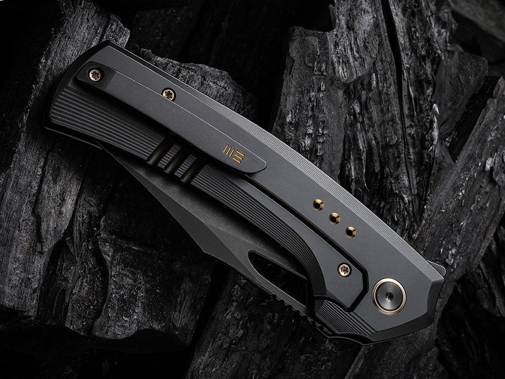 # ** HERE NOW ** WE Knife - WE22040 NEFARIS - 20CV Blade - Titanium Handle - True Talon