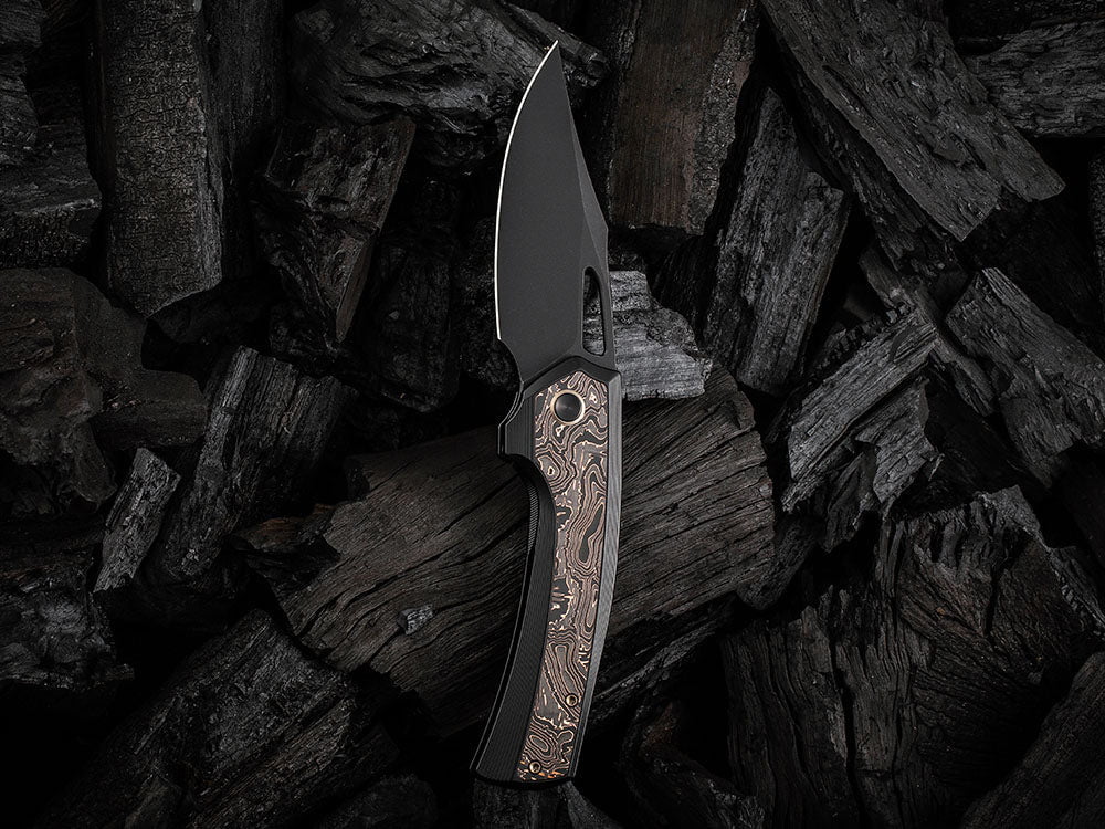 # ** HERE NOW ** WE Knife - WE22040 NEFARIS - 20CV Blade - Titanium Handle - True Talon