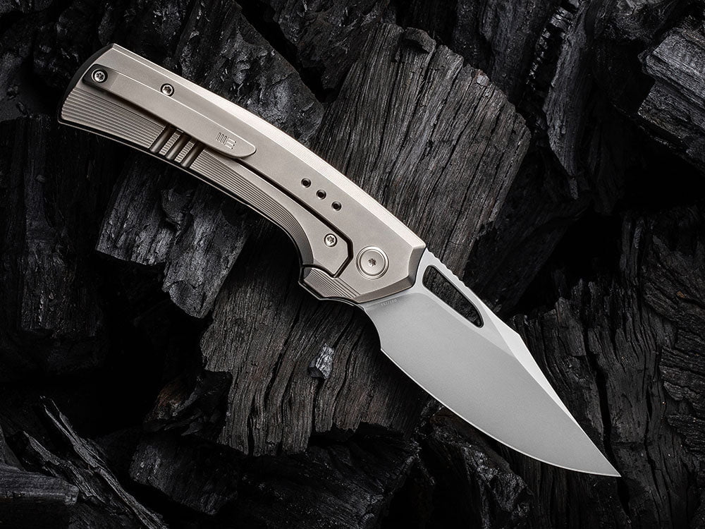 # ** HERE NOW ** WE Knife - WE22040 NEFARIS - 20CV Blade - Titanium Handle - True Talon