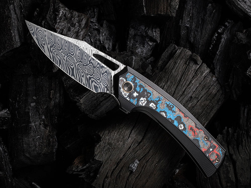 # ** HERE NOW ** WE Knife - WE22040 NEFARIS - 20CV Blade - Titanium Handle - True Talon
