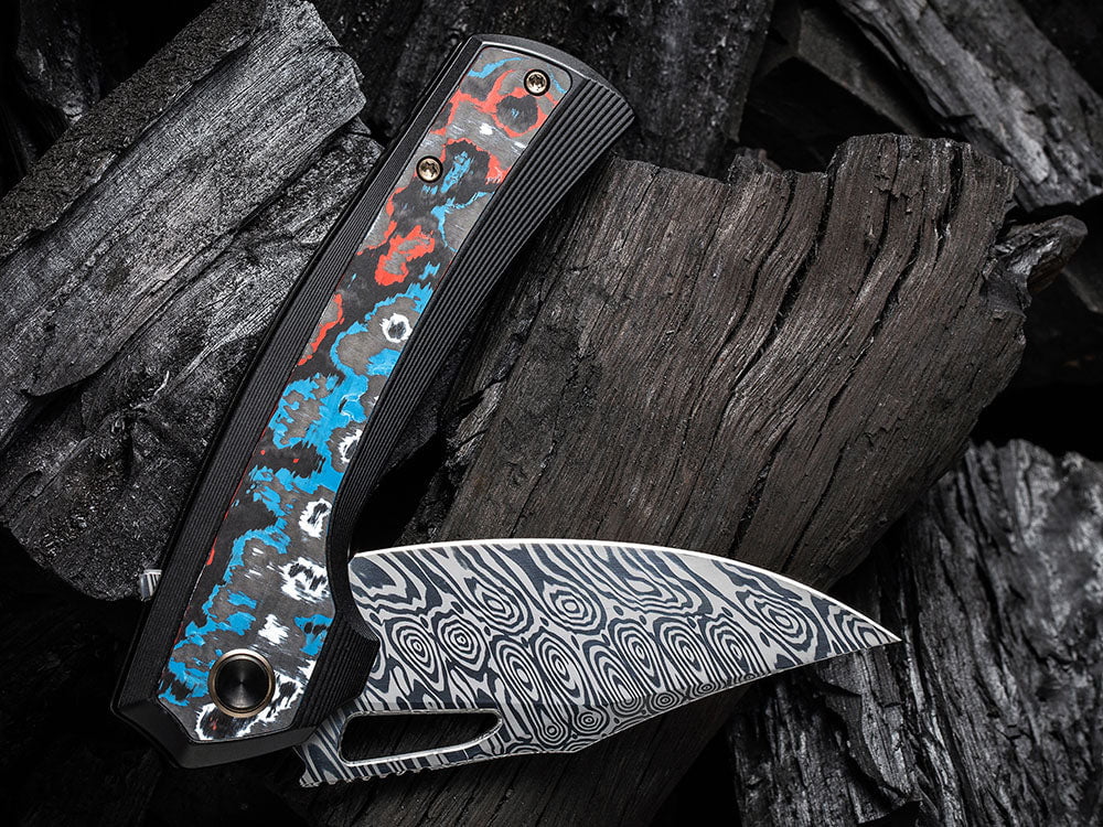 # ** HERE NOW ** WE Knife - WE22040 NEFARIS - 20CV Blade - Titanium Handle - True Talon
