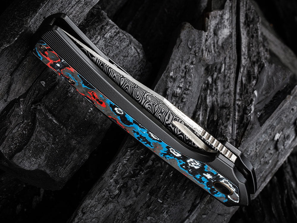 # ** HERE NOW ** WE Knife - WE22040 NEFARIS - 20CV Blade - Titanium Handle - True Talon