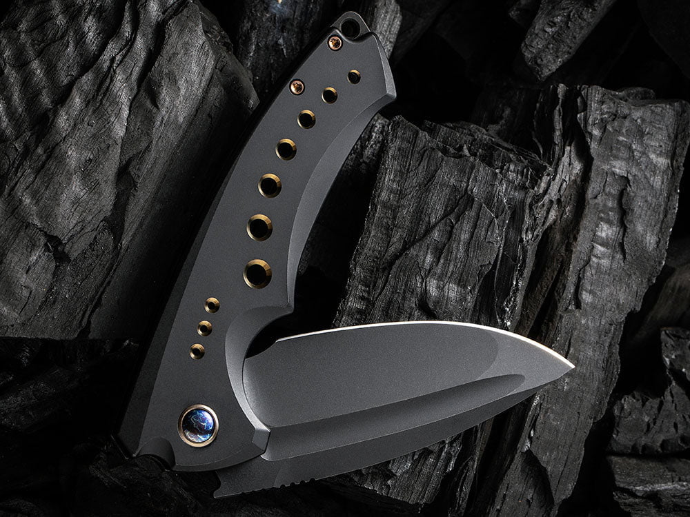 # ** HERE NOW ** WE Knife - WE22044 NEXUSIA - 20CV Blade - Titanium Handle - True Talon