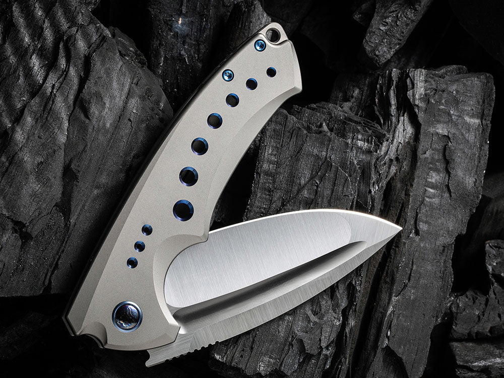 # ** HERE NOW ** WE Knife - WE22044 NEXUSIA - 20CV Blade - Titanium Handle - True Talon