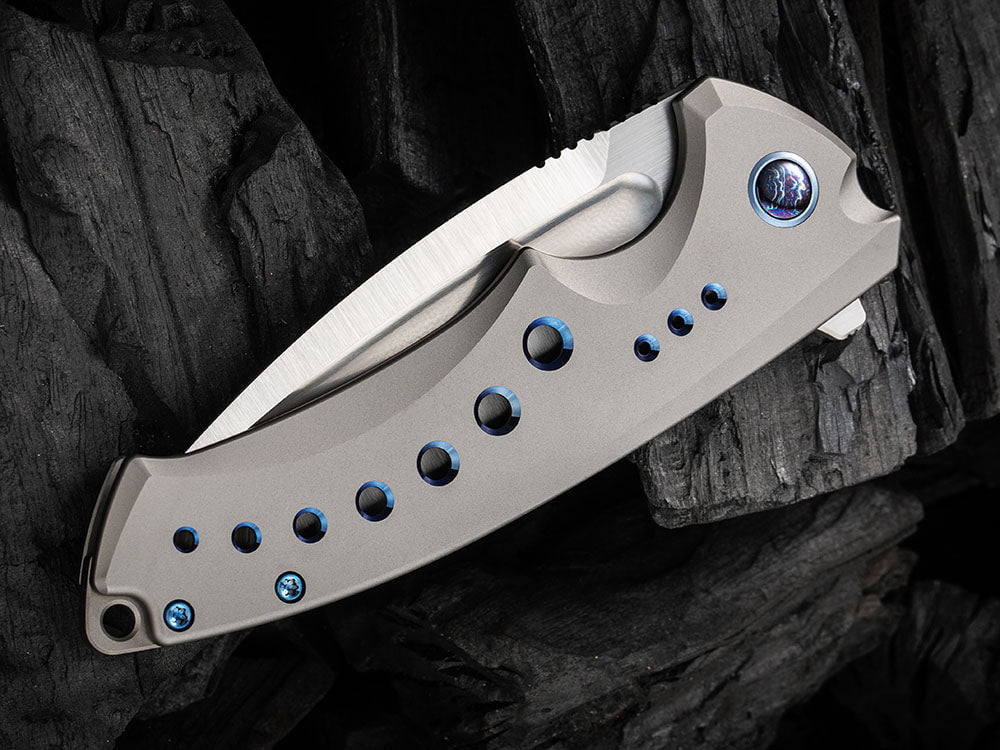 # ** HERE NOW ** WE Knife - WE22044 NEXUSIA - 20CV Blade - Titanium Handle - True Talon