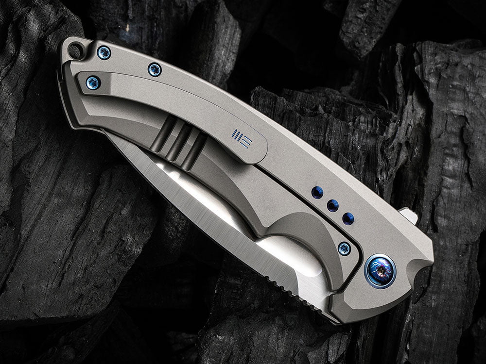 # ** HERE NOW ** WE Knife - WE22044 NEXUSIA - 20CV Blade - Titanium Handle - True Talon