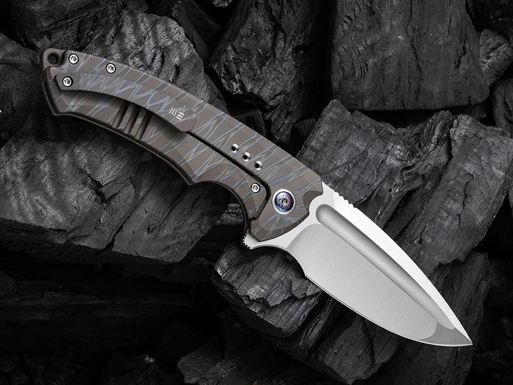 # ** HERE NOW ** WE Knife - WE22044 NEXUSIA - 20CV Blade - Titanium Handle - True Talon