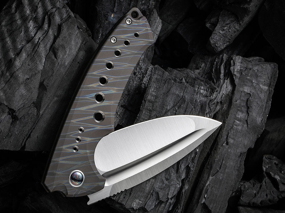 # ** HERE NOW ** WE Knife - WE22044 NEXUSIA - 20CV Blade - Titanium Handle - True Talon