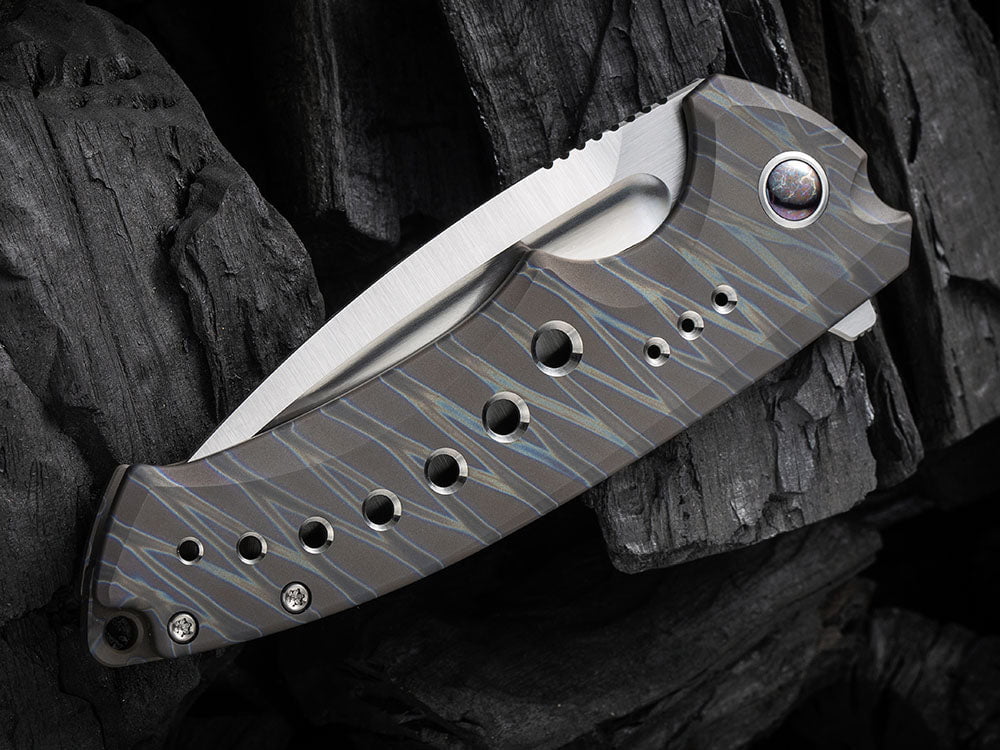 # ** HERE NOW ** WE Knife - WE22044 NEXUSIA - 20CV Blade - Titanium Handle - True Talon