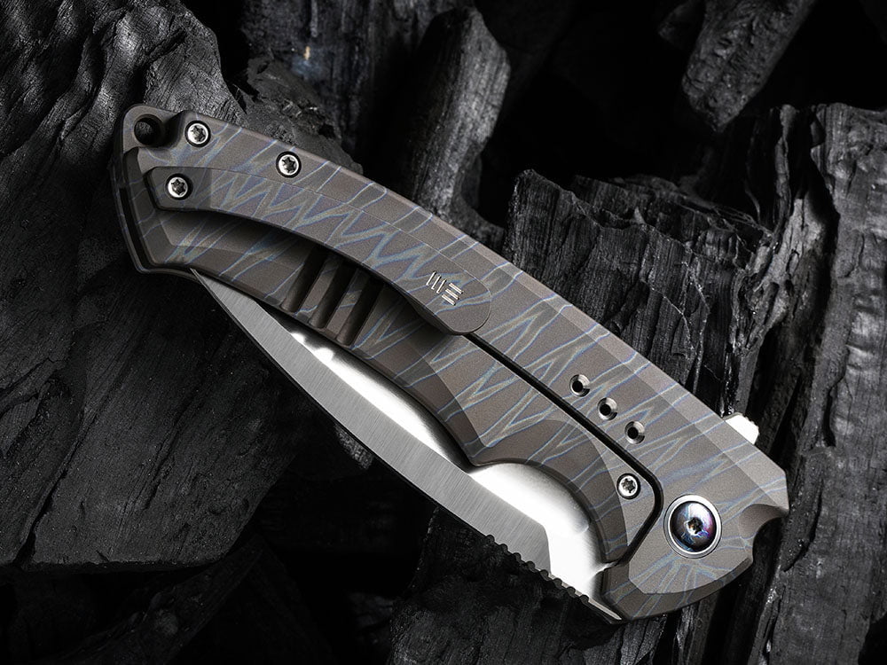 # ** HERE NOW ** WE Knife - WE22044 NEXUSIA - 20CV Blade - Titanium Handle - True Talon