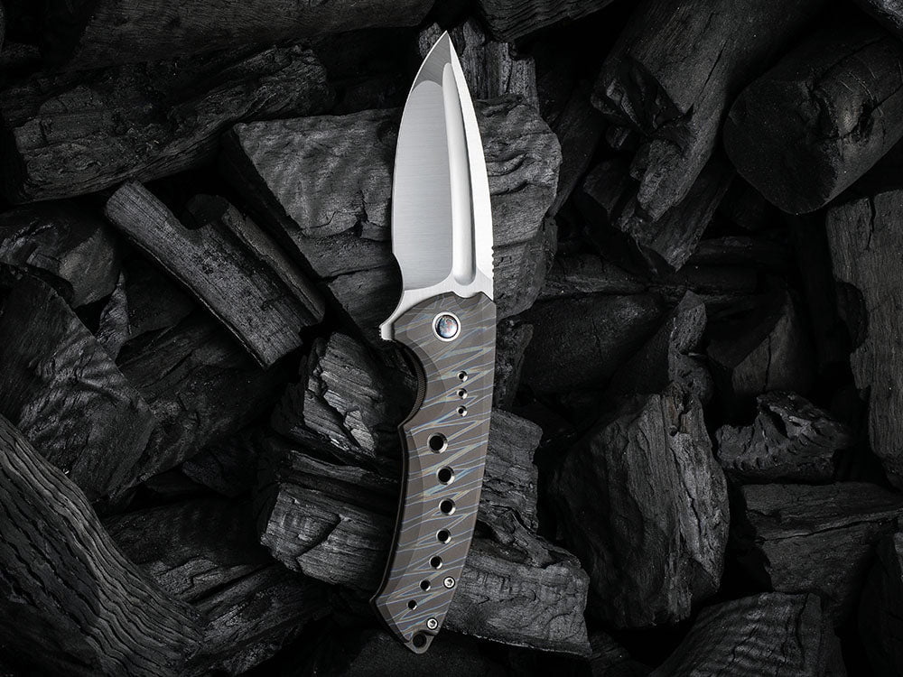 # ** HERE NOW ** WE Knife - WE22044 NEXUSIA - 20CV Blade - Titanium Handle - True Talon