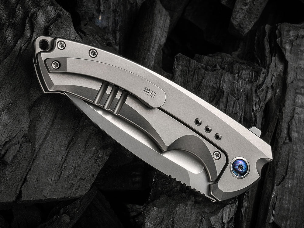 # ** HERE NOW ** WE Knife - WE22044 NEXUSIA - 20CV Blade - Titanium Handle - True Talon