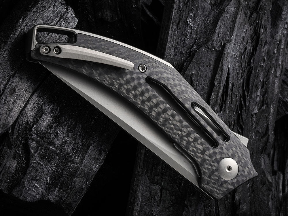 # ** HERE NOW ** WE Knife - WE22045B SPEEDLINER - 20CV Blade - Titanium Handle - TASHI BARUCHA DESIGN - True Talon
