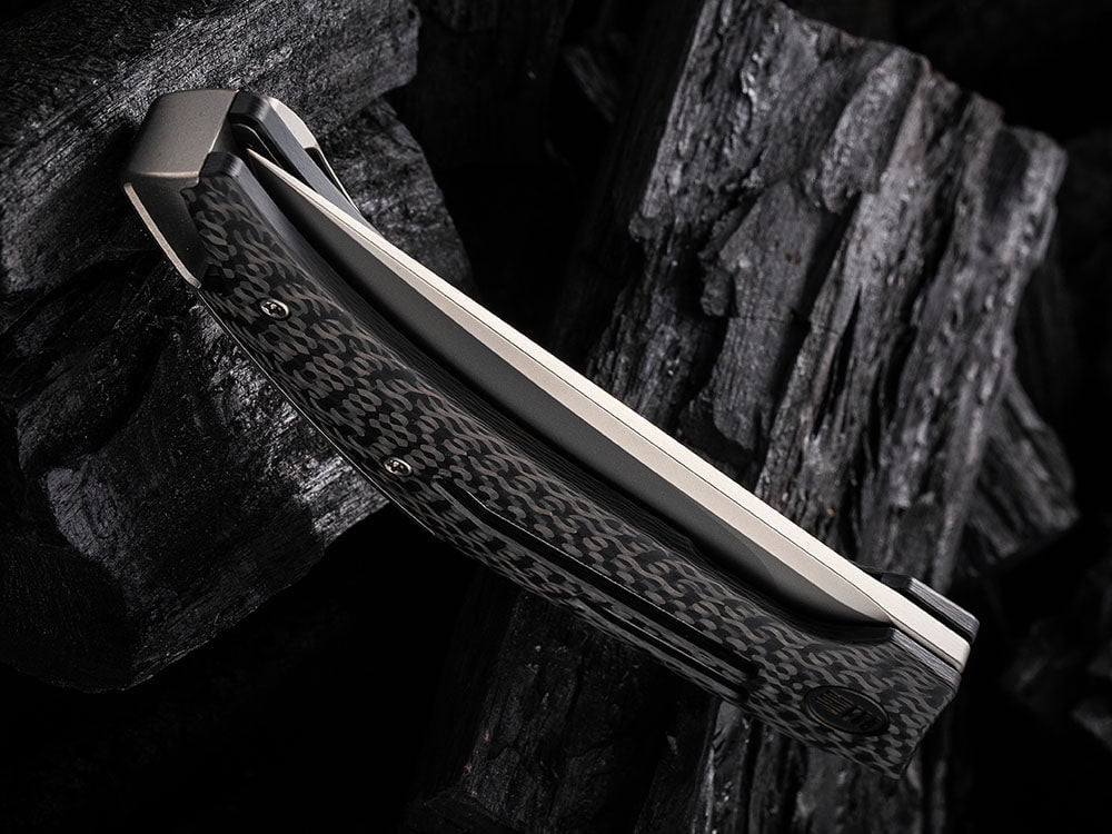 # ** HERE NOW ** WE Knife - WE22045B SPEEDLINER - 20CV Blade - Titanium Handle - TASHI BARUCHA DESIGN - True Talon