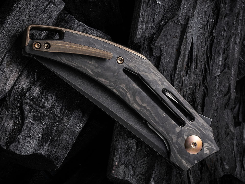 # ** HERE NOW ** WE Knife - WE22045B SPEEDLINER - 20CV Blade - Titanium Handle - TASHI BARUCHA DESIGN - True Talon