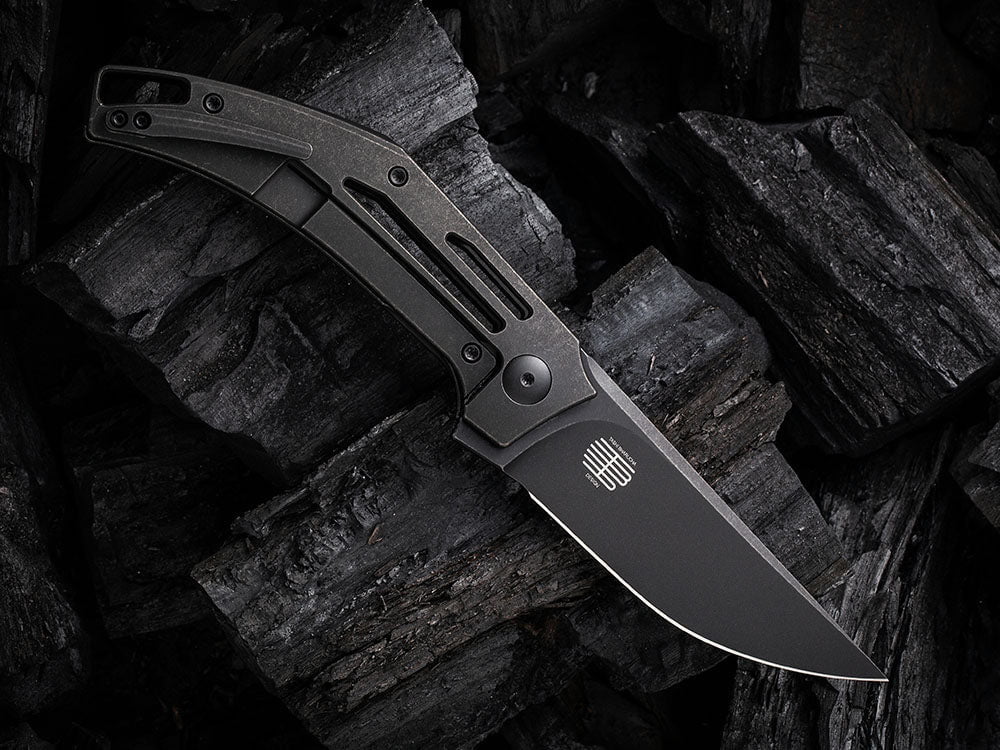 # ** HERE NOW ** WE Knife - WE22045B SPEEDLINER - 20CV Blade - Titanium Handle - TASHI BARUCHA DESIGN - True Talon