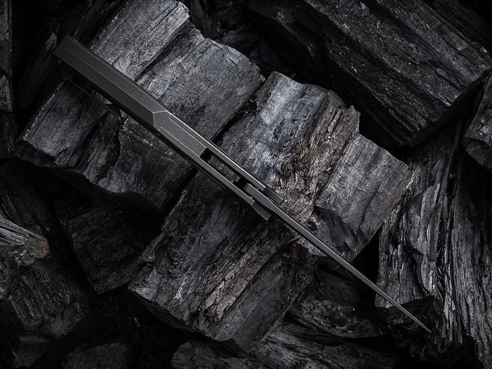 # ** HERE NOW ** WE Knife - WE22045B SPEEDLINER - 20CV Blade - Titanium Handle - TASHI BARUCHA DESIGN - True Talon