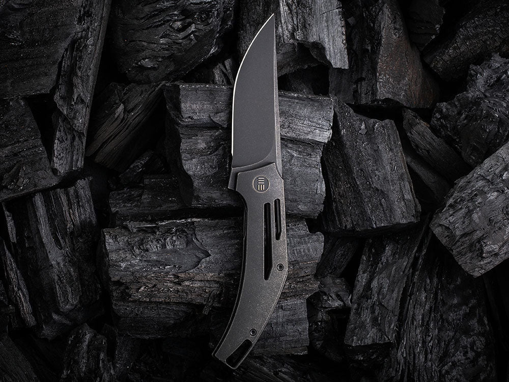 # ** HERE NOW ** WE Knife - WE22045B SPEEDLINER - 20CV Blade - Titanium Handle - TASHI BARUCHA DESIGN - True Talon