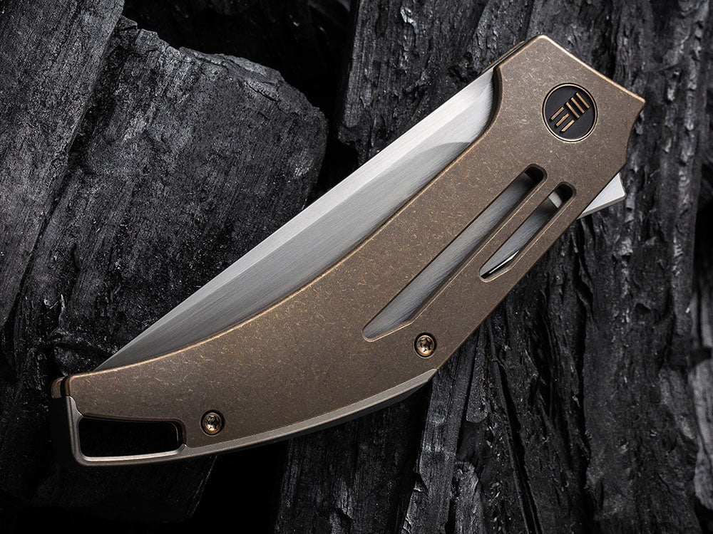 # ** HERE NOW ** WE Knife - WE22045B SPEEDLINER - 20CV Blade - Titanium Handle - TASHI BARUCHA DESIGN - True Talon