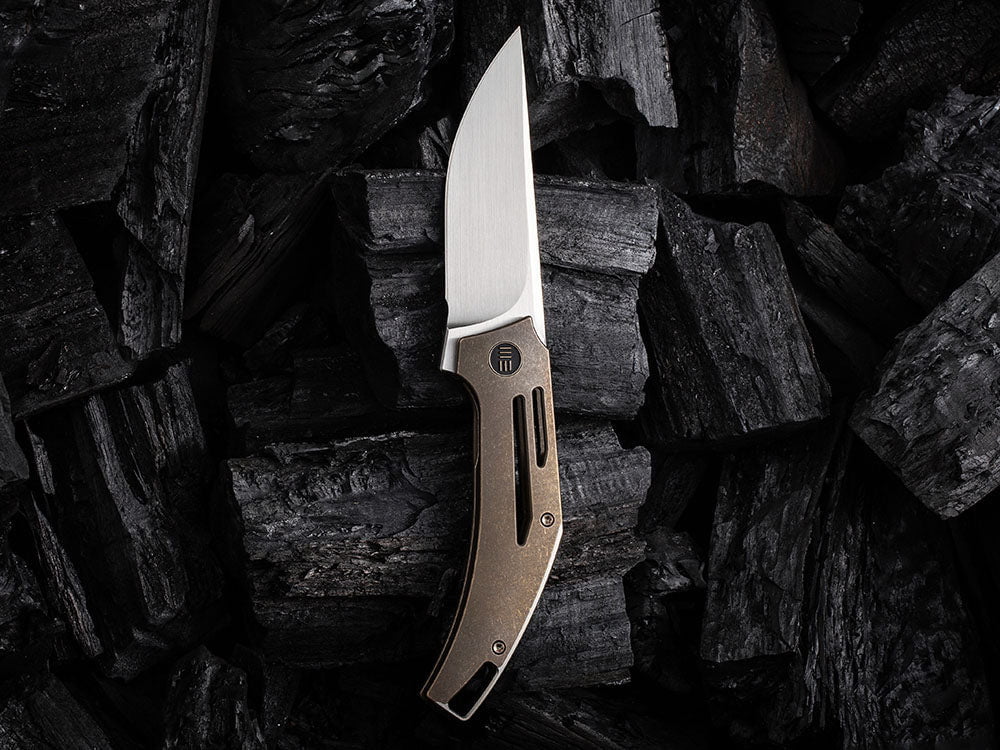 # ** HERE NOW ** WE Knife - WE22045B SPEEDLINER - 20CV Blade - Titanium Handle - TASHI BARUCHA DESIGN - True Talon