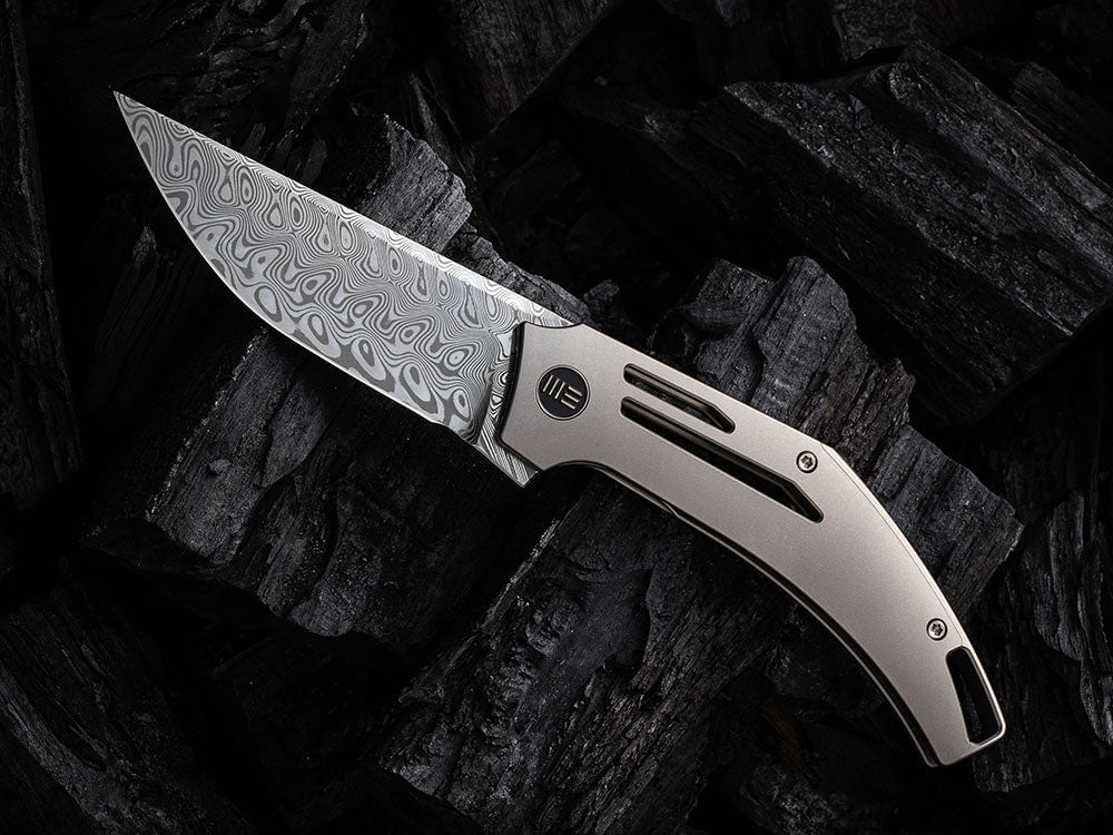 # ** HERE NOW ** WE Knife - WE22045B SPEEDLINER - 20CV Blade - Titanium Handle - TASHI BARUCHA DESIGN - True Talon