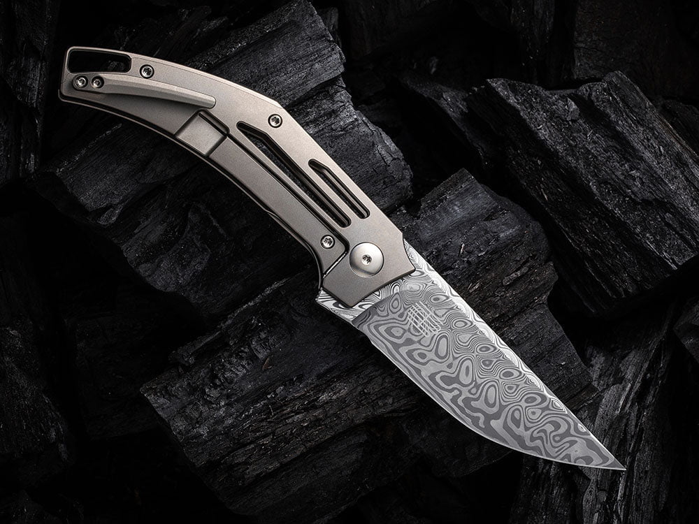 # ** HERE NOW ** WE Knife - WE22045B SPEEDLINER - 20CV Blade - Titanium Handle - TASHI BARUCHA DESIGN - True Talon