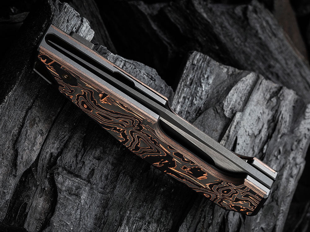 # ** HERE NOW ** WE Knife - WE23001 OAO (The One and Only) - 20CV Blade - INTEGRAL HANDLE - TASHI BARUCHA DESIGN - True Talon