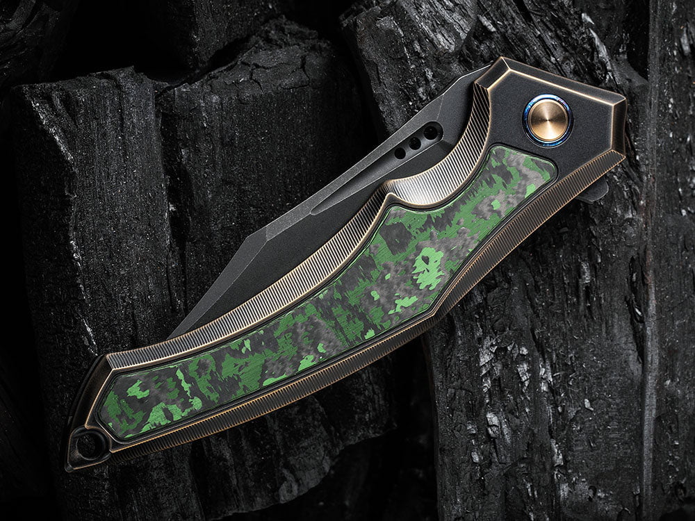 # ** COMING SOON ** WE Knife - WE23009 ORPHEUS- 20CV Blade - INTEGRAL Titanium Handle - True Talon