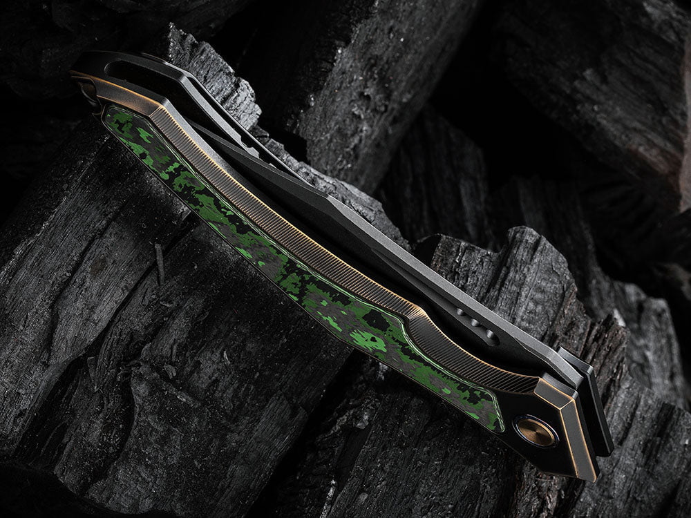 # ** COMING SOON ** WE Knife - WE23009 ORPHEUS- 20CV Blade - INTEGRAL Titanium Handle - True Talon