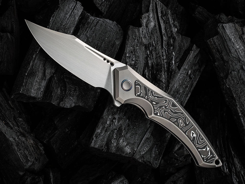 # ** COMING SOON ** WE Knife - WE23009 ORPHEUS- 20CV Blade - INTEGRAL Titanium Handle - True Talon