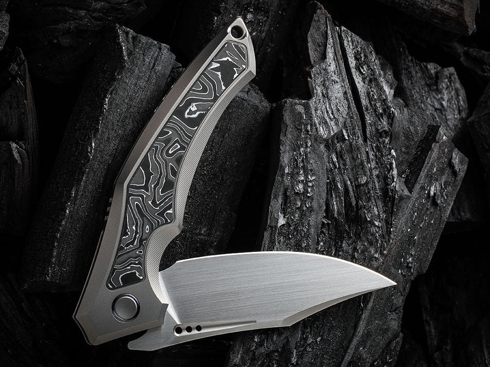 # ** COMING SOON ** WE Knife - WE23009 ORPHEUS- 20CV Blade - INTEGRAL Titanium Handle - True Talon