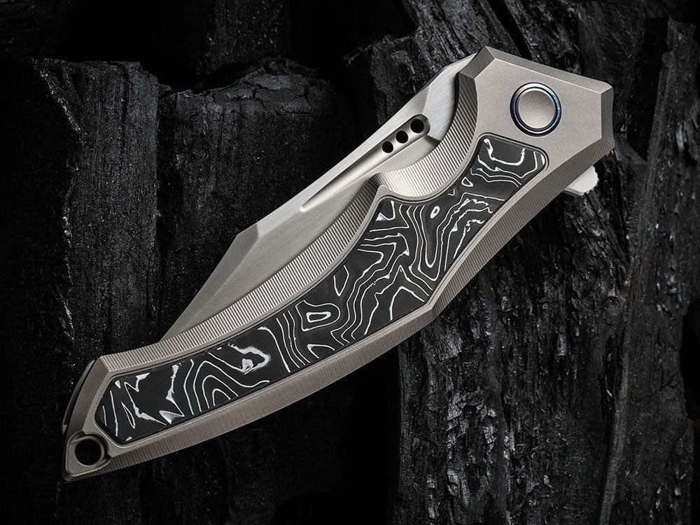 # ** COMING SOON ** WE Knife - WE23009 ORPHEUS- 20CV Blade - INTEGRAL Titanium Handle - True Talon