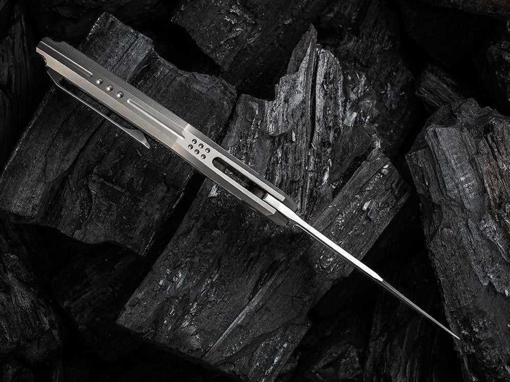 # ** COMING SOON ** WE Knife - WE23009 ORPHEUS- 20CV Blade - INTEGRAL Titanium Handle - True Talon